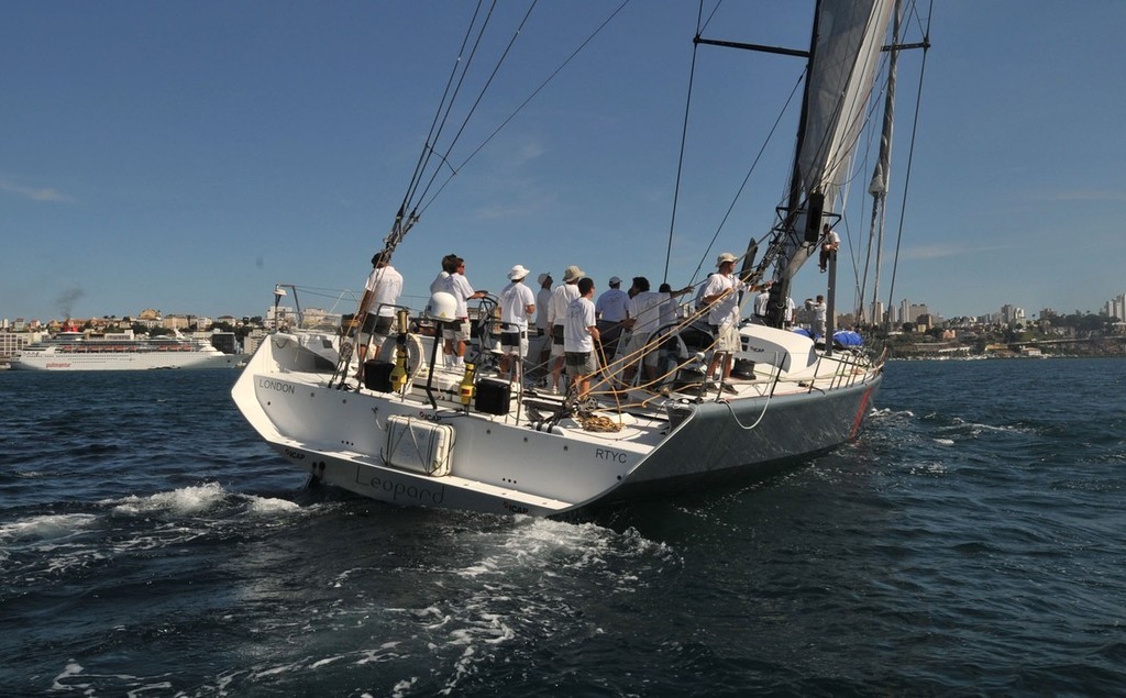 ICAP Leopard arrives in Bahia Salvador as the first yacht across the finnish line in the Heineken Cape to Bahia yacht race © SW